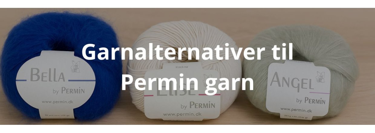 Garnalternativer til Permin garn