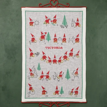 Julekalender broderi