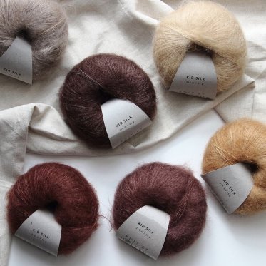 Kid silk / Silk mohair garn