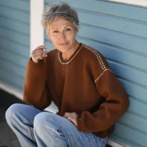 Mono Sweater - Strikkekit fra Anne Ventzel