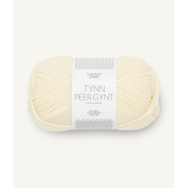 Sandnes Tynn Peer Gynt 1012 Natur - NY