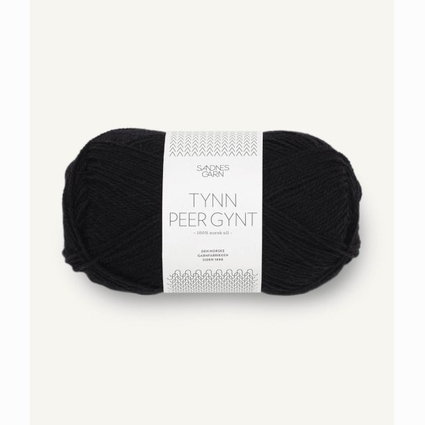 Sandnes Tynn Peer Gynt 1099 Sort