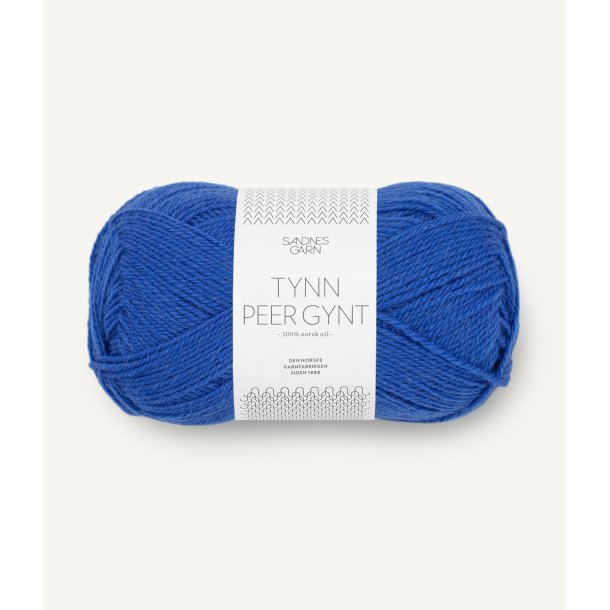 Sandnes Tynn Peer Gynt 5845 Dazzling Blue