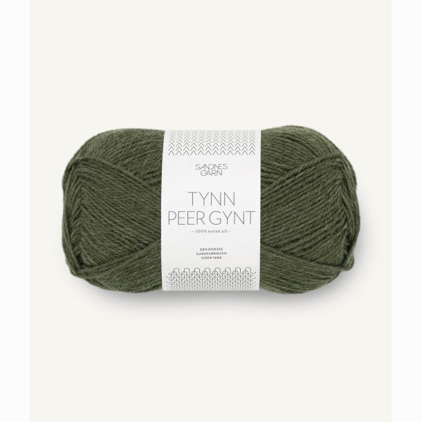 Sandnes Tynn Peer Gynt 9572 M&oslash;rk gr&oslash;nmeleret