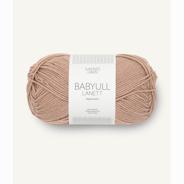 Sandnes Babyull Lanett 3041 Lys agern