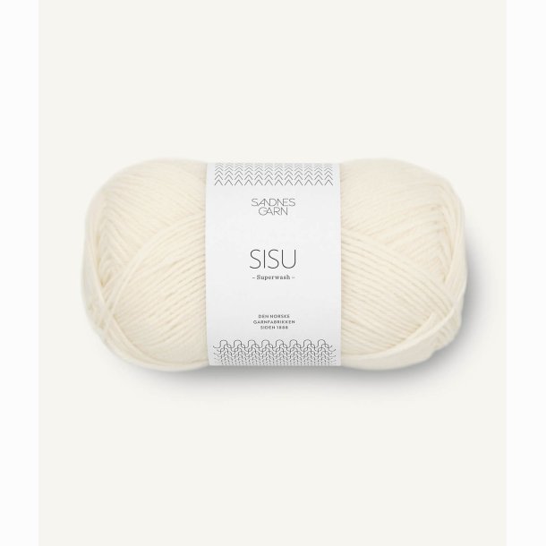 Sandnes Sisu Superwash 1012 Natur