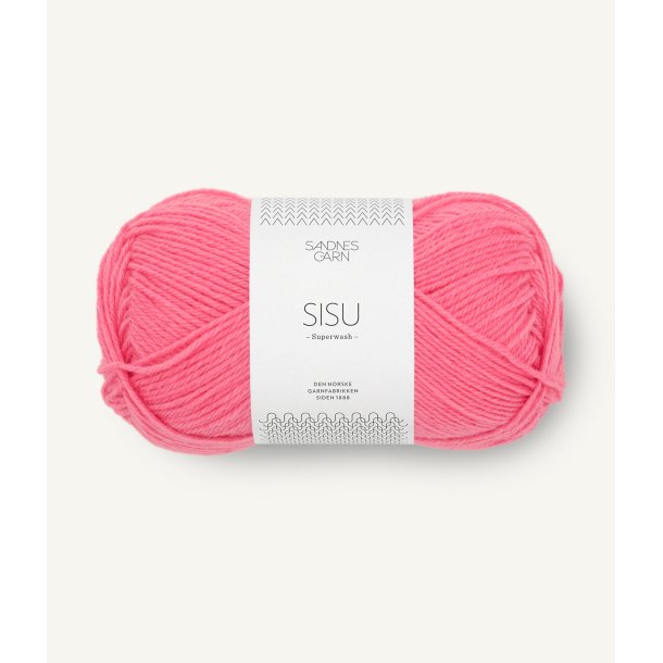 Sandnes Sisu Superwash 4315 Bubblegum Pink - NY