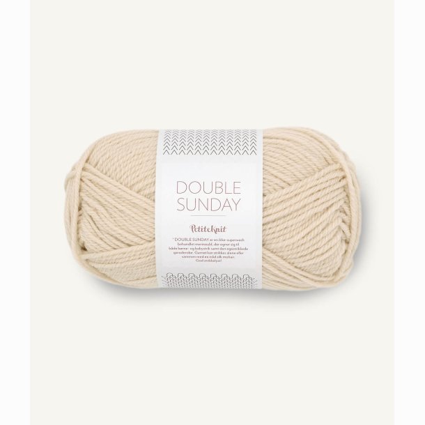 Sandnes Double Sunday 2511 Almond (PetiteKnit-farve)