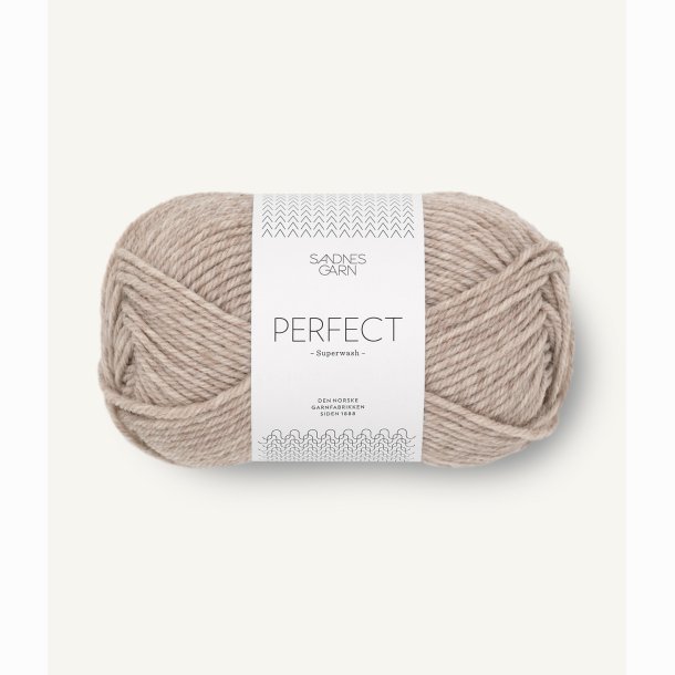 Sandnes Perfect 2650 Lys beigemeleret