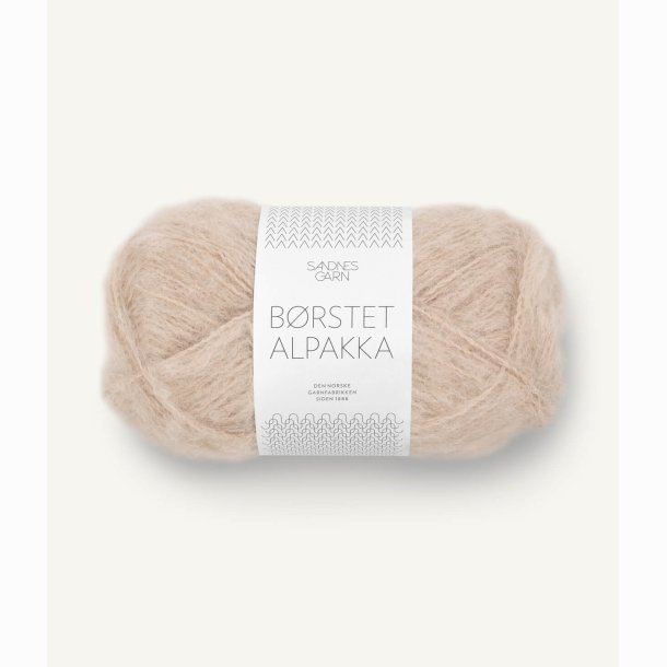 Sandnes Brstet Alpakka 3021 Beige