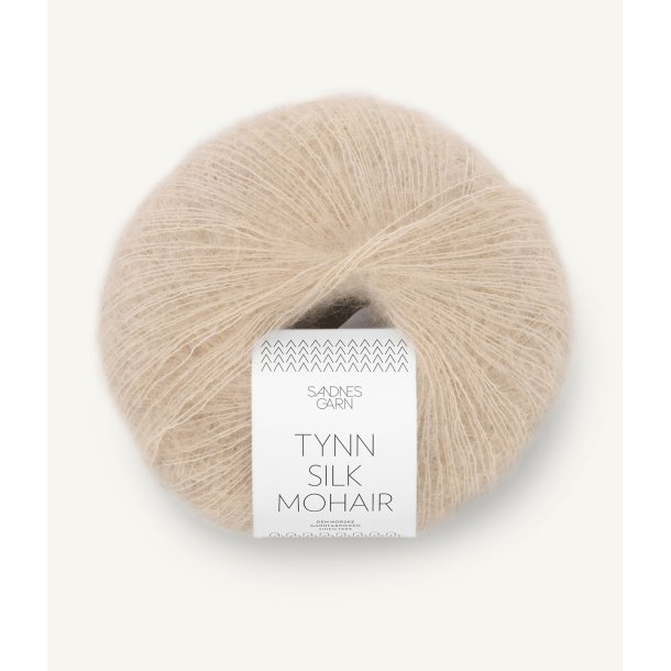 Sandnes Tynn Silk Mohair 2650 Beige Meleret - NY