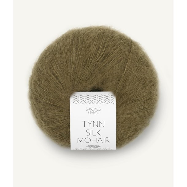 Sandnes Tynn Silk Mohair 9873 Dark Olive