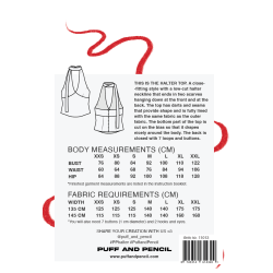 HALTER TOP - Puff and Pencil