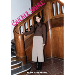 BUCKLE SKIRT - Puff and Pencil