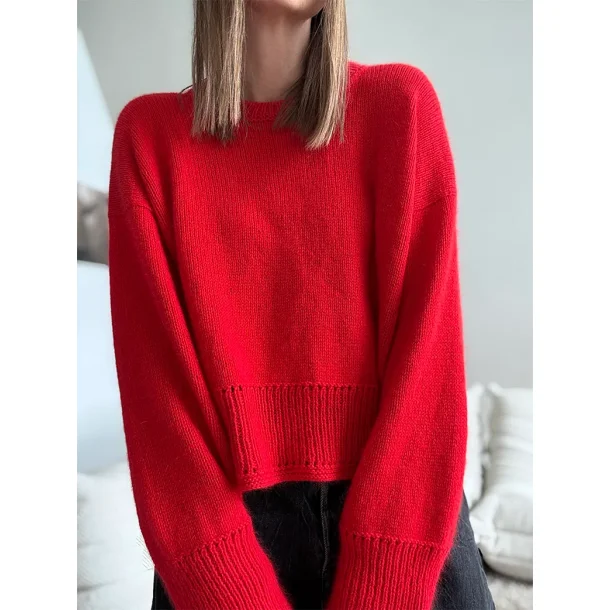 EYELET_LOOP_SWEATER - Strikkekit fra Other Loops