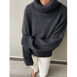 Sweater no. 25 strikkekit - Rowan Felted Tweed / mohair version str. 2XL-4XL
