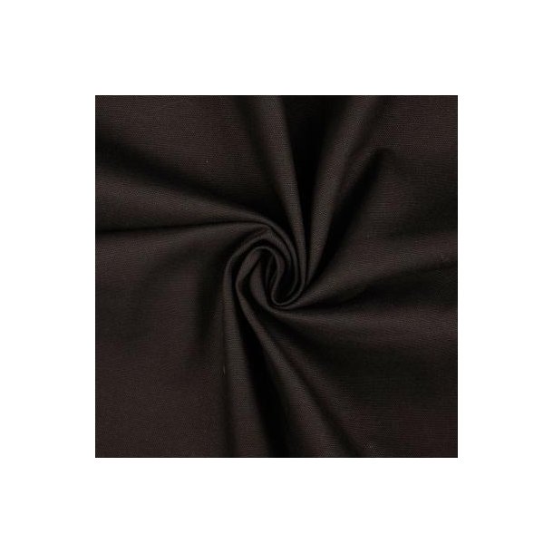 Canvas i sort fv. 5001 - pr. 0,25 meter