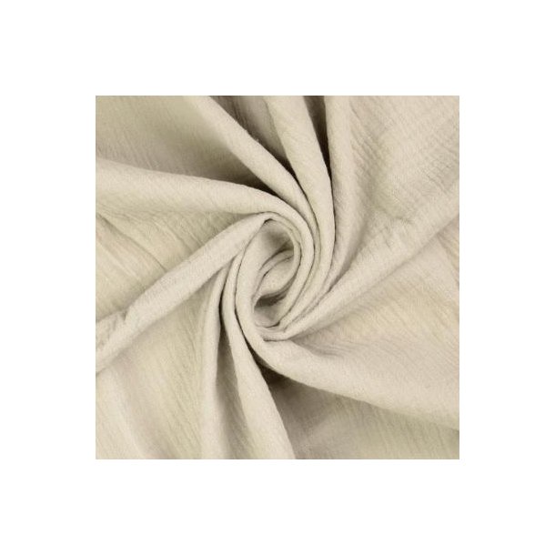 Double gauze i beige fv. 3005 - pr. 0,25 meter