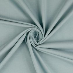 Organic cotton, st�vet lys petrol fv. 3028 - pr. 0,25 meter