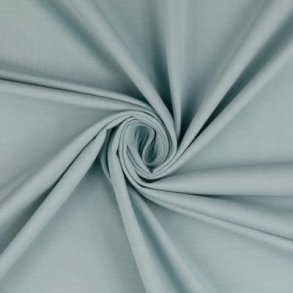 Organic cotton, st�vet lys petrol fv. 3028 - pr. 0,25 meter