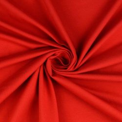 Organic cotton, r�d  fv. 5019 - pr. 0,25 meter