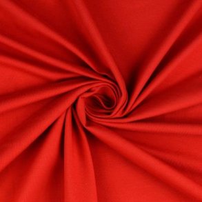 Organic cotton, r�d  fv. 5019 - pr. 0,25 meter