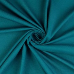 Organic cotton, petrol fv. 5038 - pr. 0,25 meter