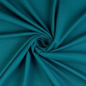 Organic cotton, petrol fv. 5038 - pr. 0,25 meter