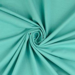 Organic cotton, aqua fv. 7036 - pr. 0,25 meter