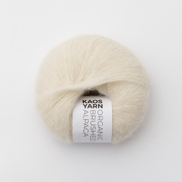 KAOS Organic Brushed Alpaca  2001 Natural