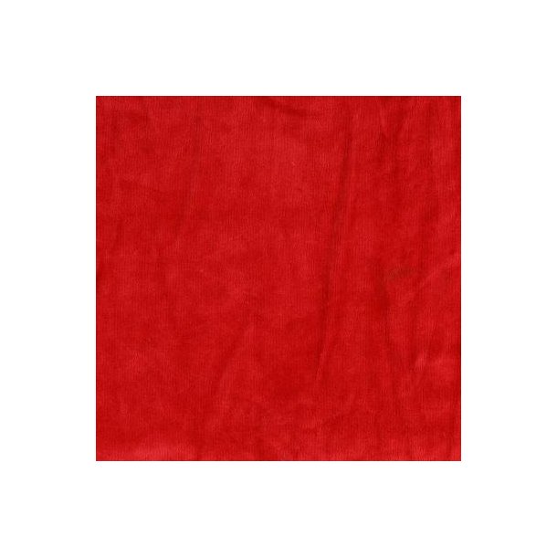 Bomuldsvelour i Rd fv. 5019  - pr. 0,25 meter