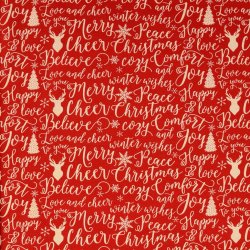 Julestof rd pr. 0,25 m.