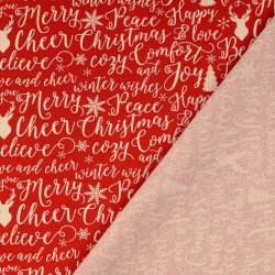 Julestof rd pr. 0,25 m.