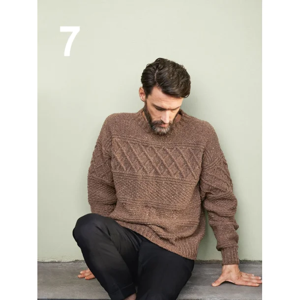 Sandnes strikkehfte 2214 - Tweed Recycled