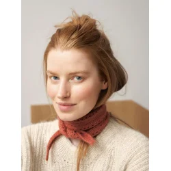 Lacey Scarf 2302-10 - Strikkekit fra Sandnes