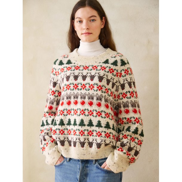 Sandnes Julegenser 24_04 - strikkekit fra Sandnes