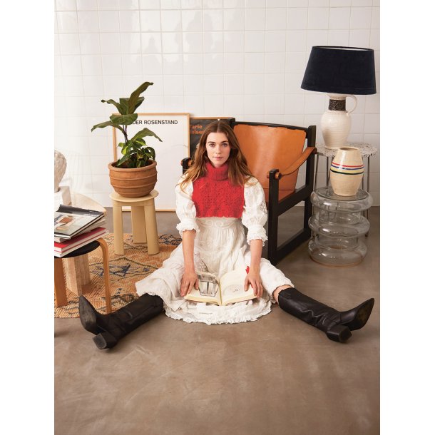 Fleur Neck 2403_1 - Sandnes strikkekit