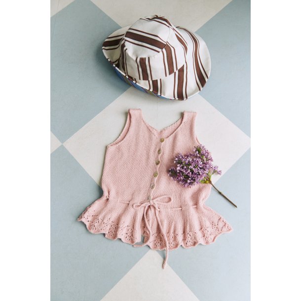 2603_03 Adeline Top Junior strikkekit fra Sandnes