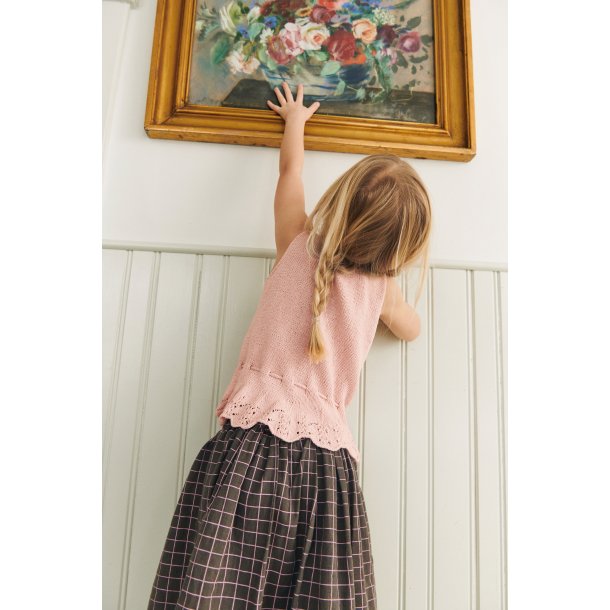 2603_03 Adeline Top Junior strikkekit fra Sandnes