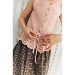 2603_03 Adeline Top Junior strikkekit fra Sandnes