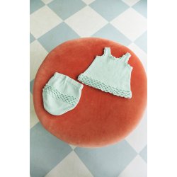 2603_07 Rosette Bloomer Baby strikkeopskrift fra Sandnes