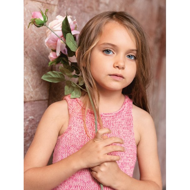 Minnie Dress Junior 2405_2 - Sandnes strikkekit