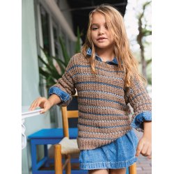 Sebbe Sweater Junior 2405_3 - Sandnes strikkekit