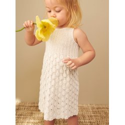 Lilja Dress Baby 2407_3 - Sandnes Strikkekit