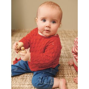 Lilja Sweater Baby 2407_4 - Sandnes strikkekit