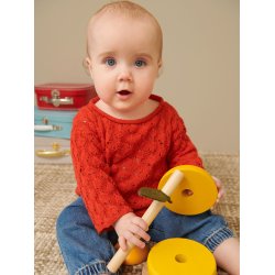Lilja Sweater Baby 2407_4 - Sandnes strikkekit