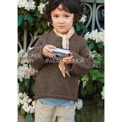 Kinsley Sweater Junior 2408_2 - Sandnes strikkekit