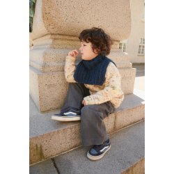 Hannah Neck Junior 2408_10 - Sandnes strikkekit str. 2-4 (6-8) 10-12 r 