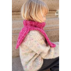 Hannah Neck Junior 2408_10 - Sandnes strikkekit Brstet Alpakka