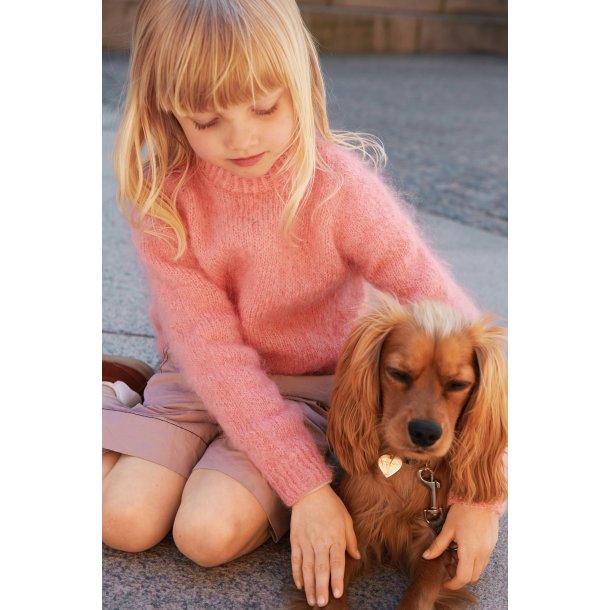 Spencer Sweater Junior 2408_06 - strikkekit af Sandnes str.(14) �r